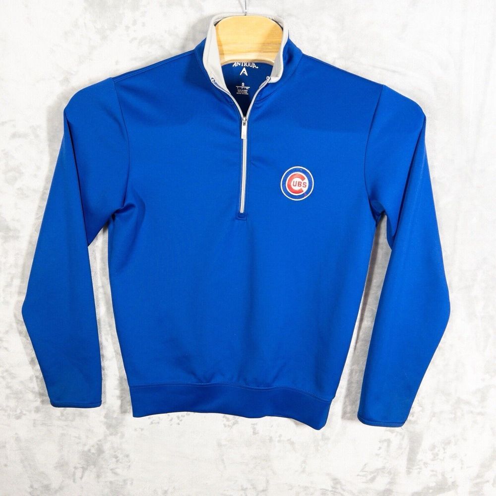 MLB‎ Chicago Cubs Qtr Zip Pullover Mens Small